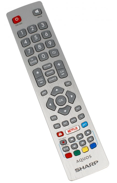 SHARP AQUOS Netflix -kaukos&auml;&auml;din SHW/RMC/0120N